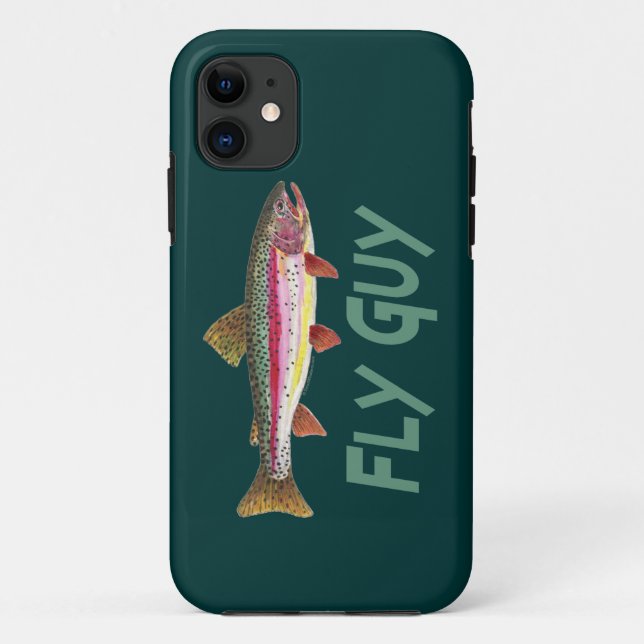 Regenbogenforelle Case-Mate iPhone Hülle (Rückseite)