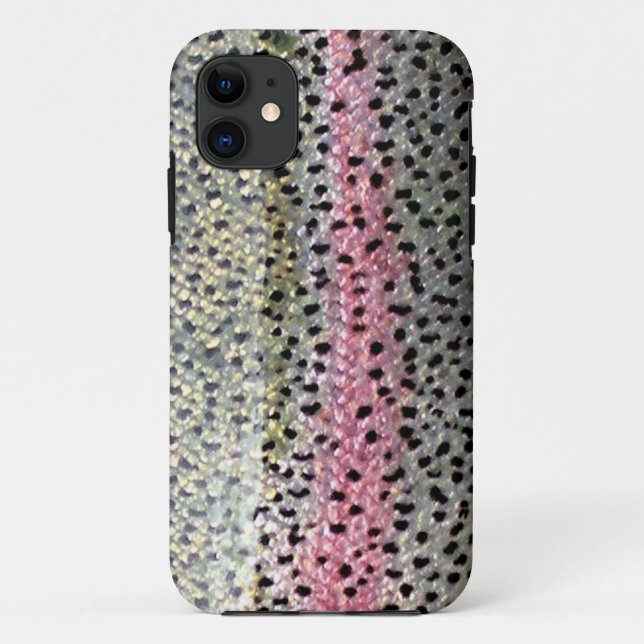 Regenbogenforelle durch Patternwear© Case-Mate iPhone Hülle (Rückseite)