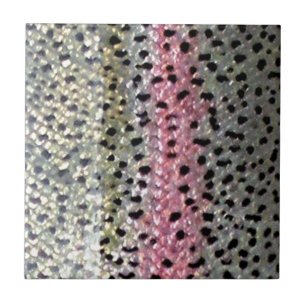 Regenbogenforelle durch PatternWear© Fliese