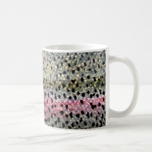 Regenbogenforelle durch PatternWear© Kaffeetasse