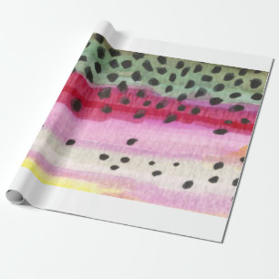 Regenbogenforelle Geschenkpapier