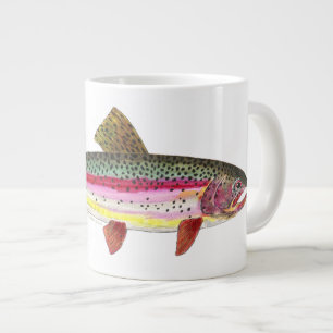 Regenbogenforelle Jumbo-Tasse