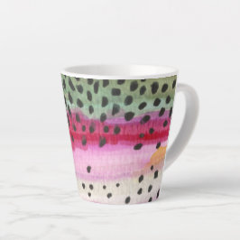 Regenbogenforelle Milchtasse
