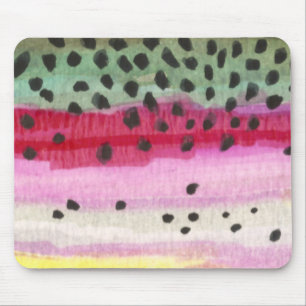 Regenbogenforelle Mousepad
