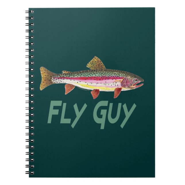 Regenbogenforelle Notizblock (Vorderseite)