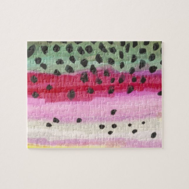 Regenbogenforelle Puzzle (Horizontal)