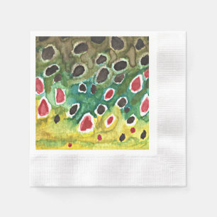 Regenbogenforelle Serviette