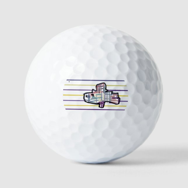 Regenbogenforelle Sommer  Golfball (Vorderseite)