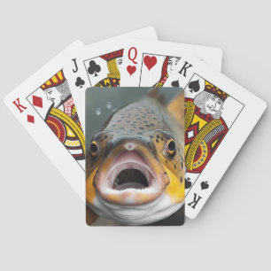 Regenbogenforelle Spielkarten