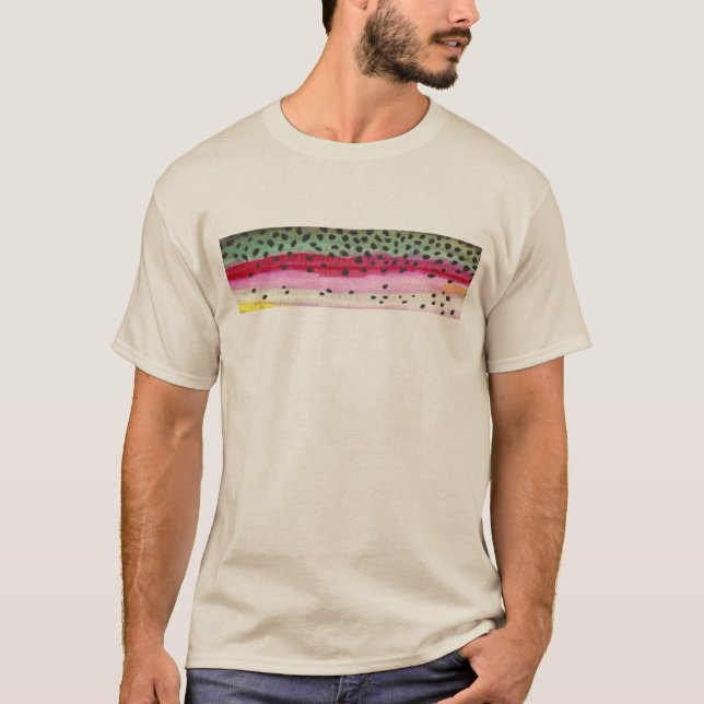 Regenbogenforelle T-Shirt (Vorderseite)