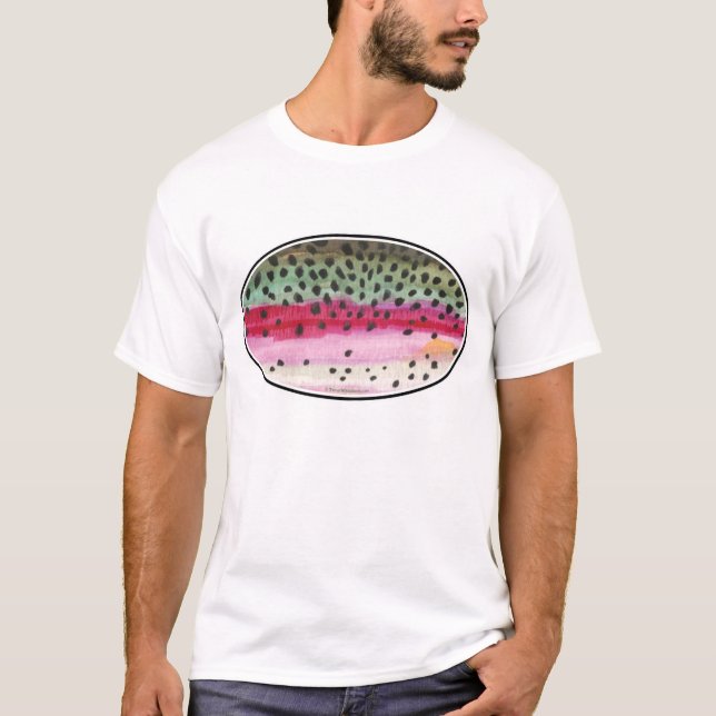 Regenbogenforelle T-Shirt (Vorderseite)
