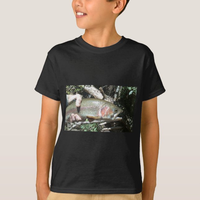 Regenbogenforelle T-Shirt (Vorderseite)