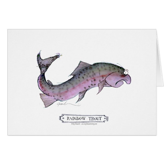 Regenbogenforellefische, tony fernandes (Vorderseite (Horizontal))