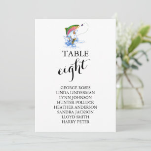 Regenbogenforellen-Angelthema Einladung