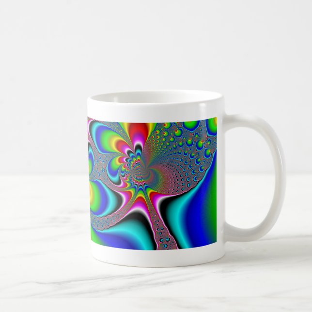 Regenbogengenerator - Fraktal Kaffeetasse (Rechts)