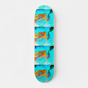 Regenbogenhaar-Meerjungfrau-Skateboard Skateboard