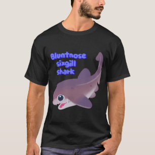 Regenbogenhai trifft Blauhai / stumpfnasiger Sechs T-Shirt