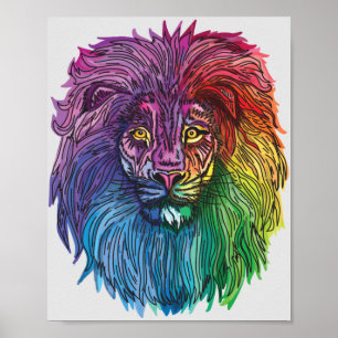 Regenbogenhalbmesser Poster