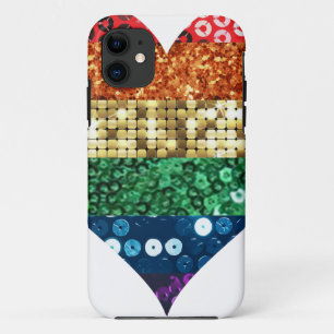 Regenbogenherz Case-Mate iPhone Hülle
