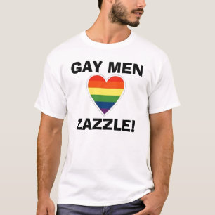 Regenbogenherz, HOMOSEXUELLES MENZAZZLE! T-Shirt