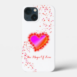 Regenbogenherz mit Sternen , Die Magie der Liebe Case-Mate iPhone Hülle