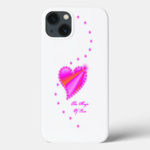 Regenbogenherz mit Sternen , Die Magie der Liebe Case-Mate iPhone Hülle