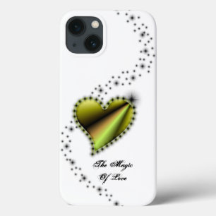 Regenbogenherz mit Sternen , Die Magie der Liebe Case-Mate iPhone Hülle