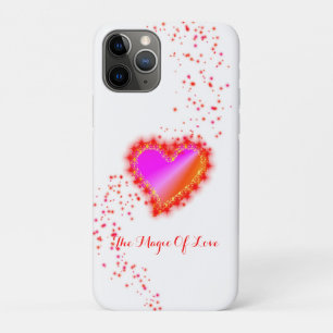 Regenbogenherz mit Sternen , Die Magie der Liebe Case-Mate iPhone Hülle