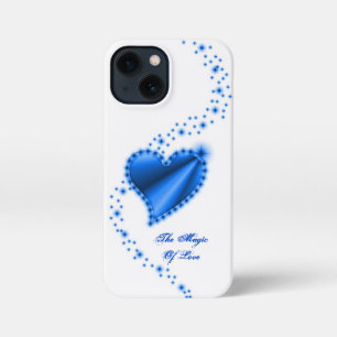 Regenbogenherz mit Sternen , Die Magie der Liebe iPhone 13 Mini Hülle