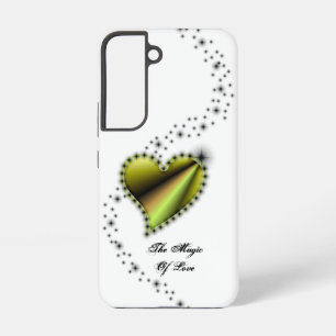 Regenbogenherz mit Sternen, Die Magie der Liebe Samsung Galaxy Hülle
