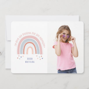 Regenbogenherz niedliches Foto Klassenzimmer Valen