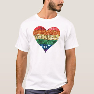Regenbogenherz T-Shirt