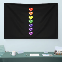 Regenbogenherzen Banner