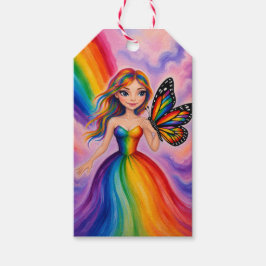 Regenbogenjungfrau Geschenkanhänger