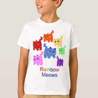 Regenbogenkätzchen! T-Shirt