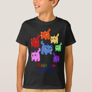Regenbogenkätzchen! T-Shirt