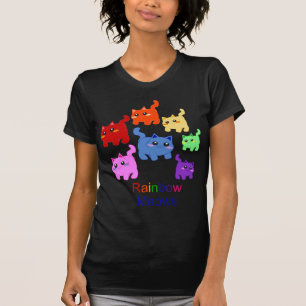 Regenbogenkätzchen! T-Shirt