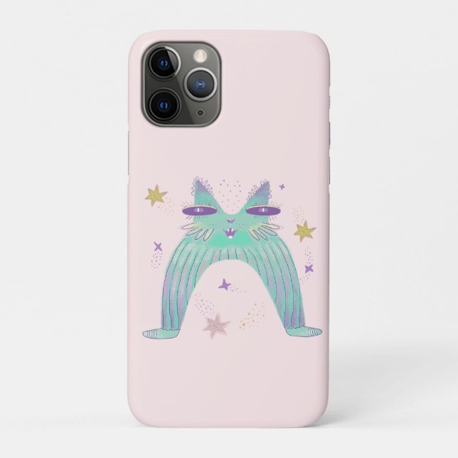 Regenbogenkatzenkunst  Case-Mate iPhone hülle (Rückseite)