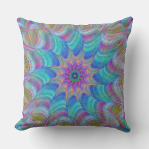 Regenbogenkissen Blume Kissen