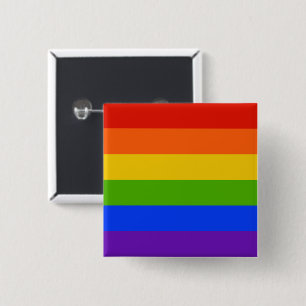 Regenbogenknopf Button