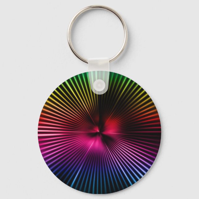 Regenbogenkreis Schlüsselanhänger (Vorderseite)