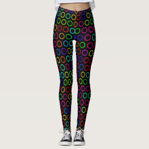 Regenbogenkreise Leggings