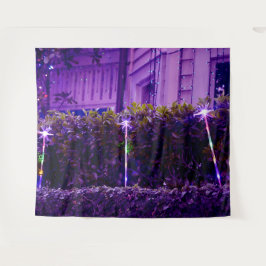 Regenbogenlampen in Auckland Tapestes Wandteppich