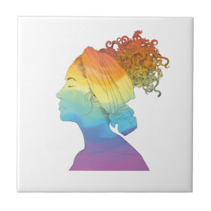 Regenbogenleben, Frauen, Freiheit Fliese