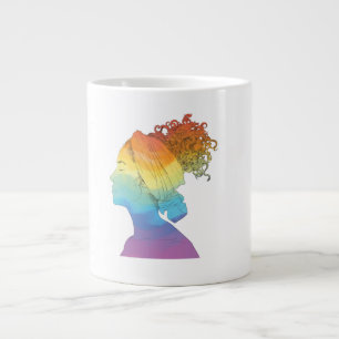 Regenbogenleben, Frauen, Freiheit Jumbo-Tasse