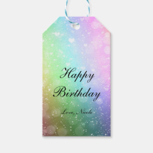 Regenbogenlichter Funkeln Teenager Mädchen Party G Geschenkanhänger