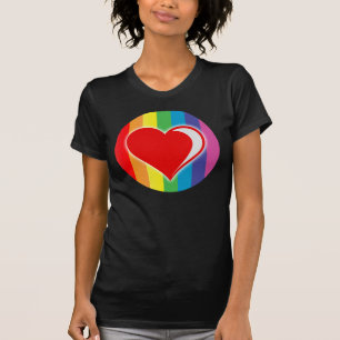 Regenbogenliebe. T-Shirt