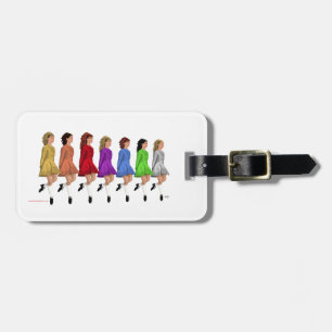 Regenbogenlinie Gepäckanhänger