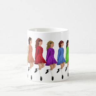Regenbogenlinie Tasse