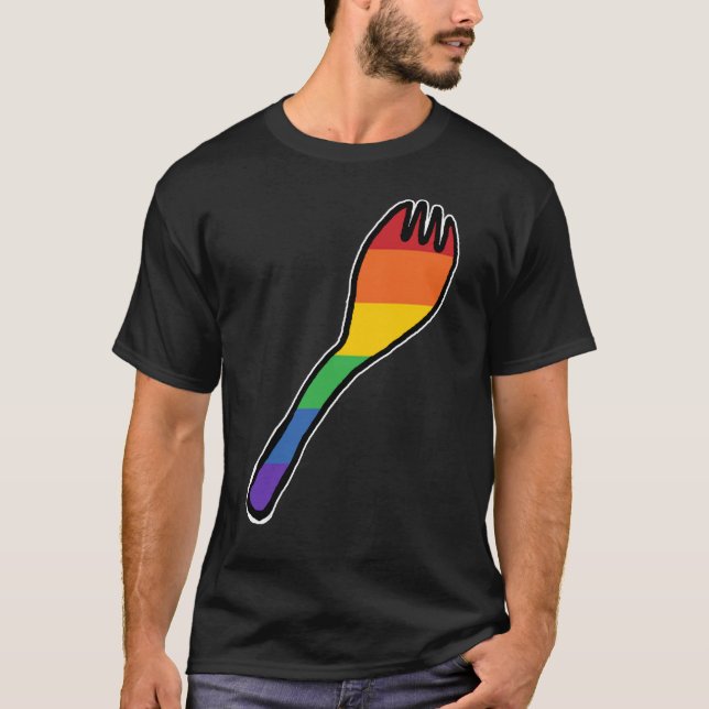 REGENBOGENLÖFFEL! T-Shirt (Vorderseite)